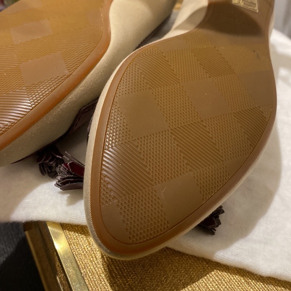 Burberry "Brogue Stanhope Loafer with Tassels" ballet flats - Picture 7 of 7